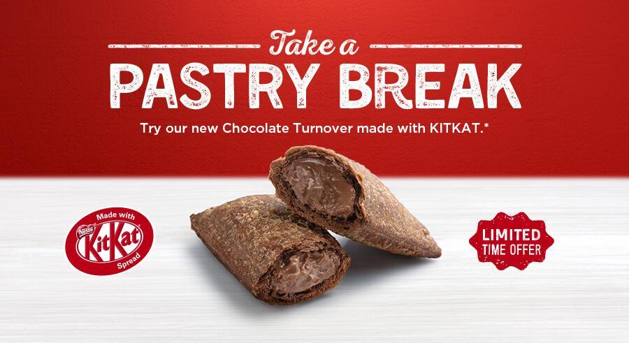 A&W's new KitKat Turnover