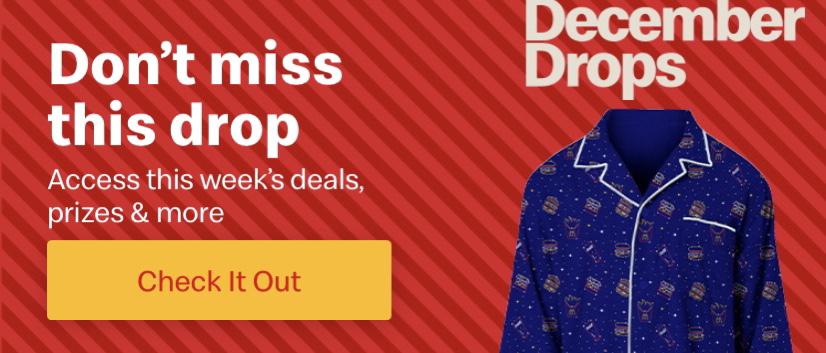 McDonald's December Drops Week 3 December 12