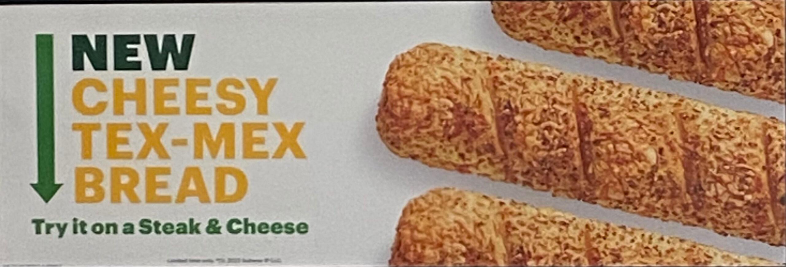 Subway Canada New Cheesy Tex-Mex Bread
