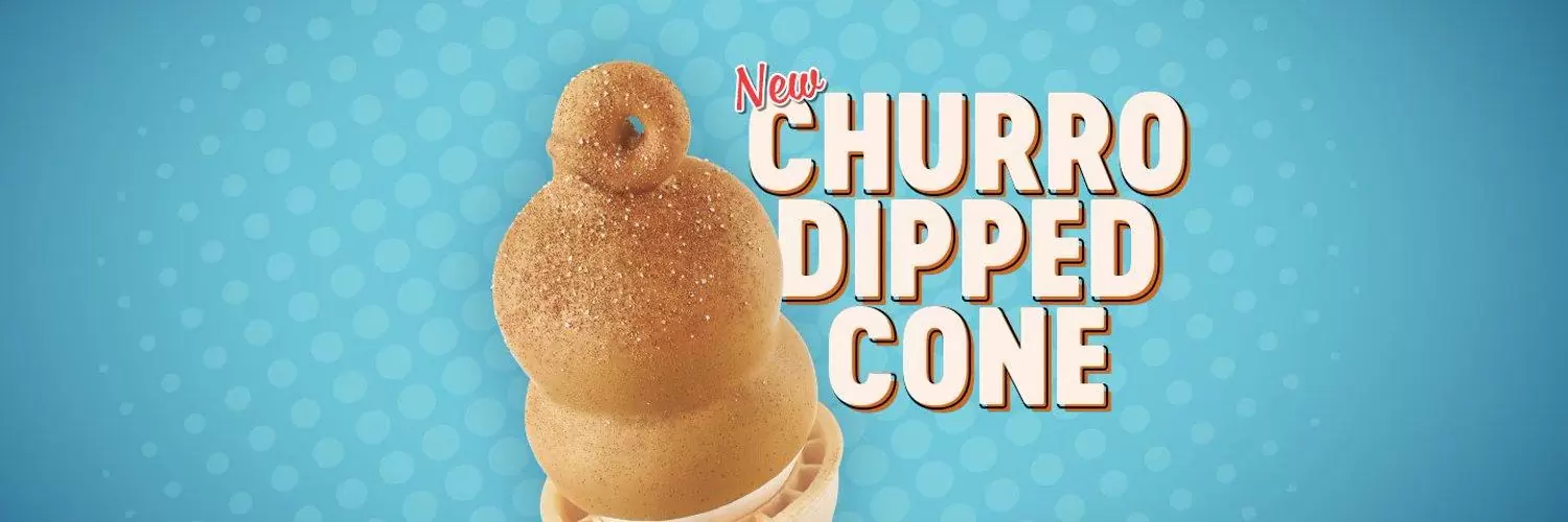 Dairy Queen Releases New Churro Dipped Cone Canada Eats