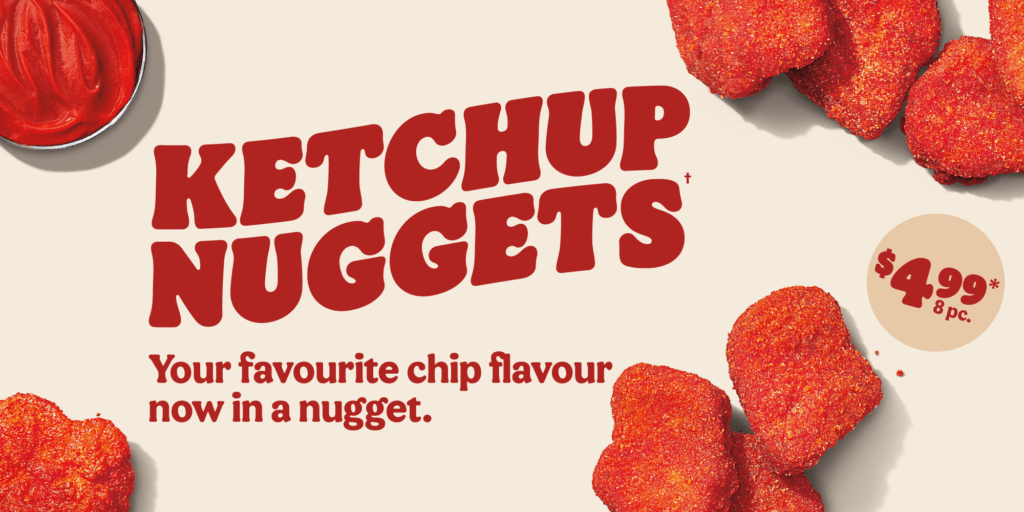 Burger King Canada New Ketchup Nuggets 2023