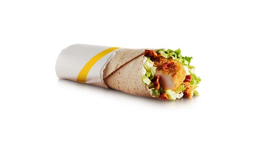McDonald's Canada New Caesar Chicken McWrap 2023