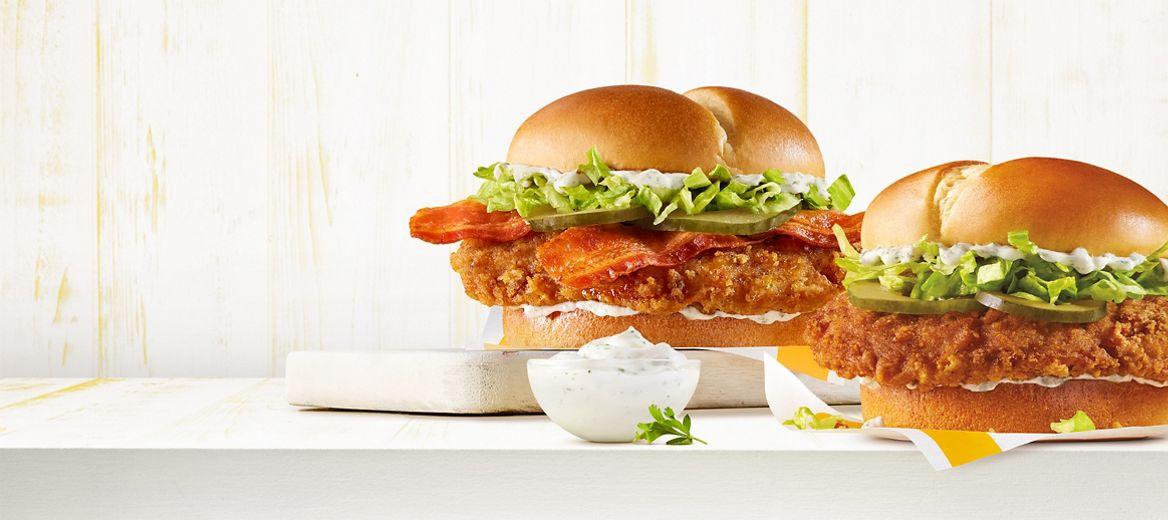 McDonalds Canada New Ranch McCrispy Sandwich 2023