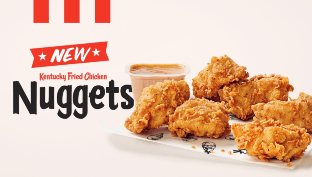 KFC Canada New Chicken Nuggets 2023