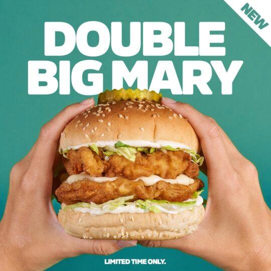 Mary Brown's Canada New Double Big Mary Sandwich 2023