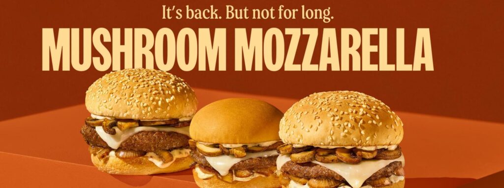 A&W Canada Mushroom Mozzarella Burgers Are Back for 2023