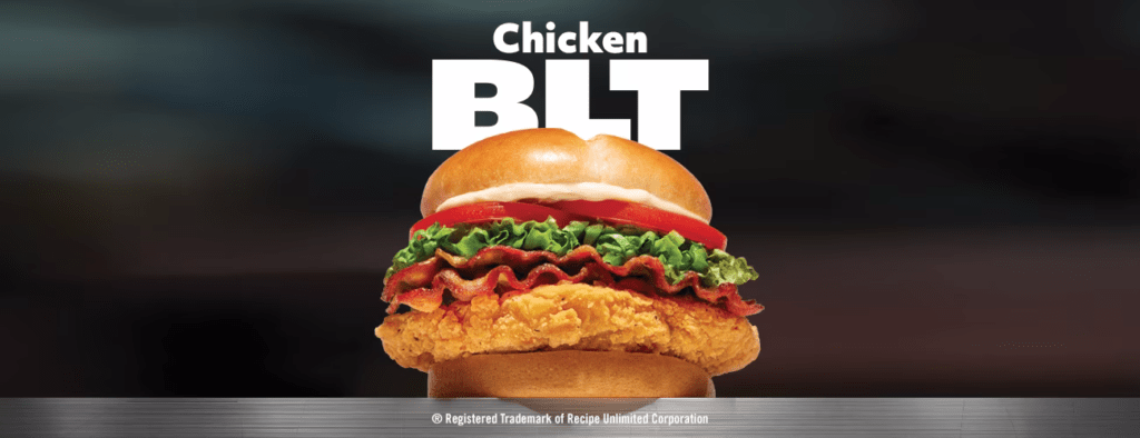 Harvey's Releases New Chicken BLT Sandwich And Wrap 2 Harvey's New Chicken BLT and Chicken BLT Wraps