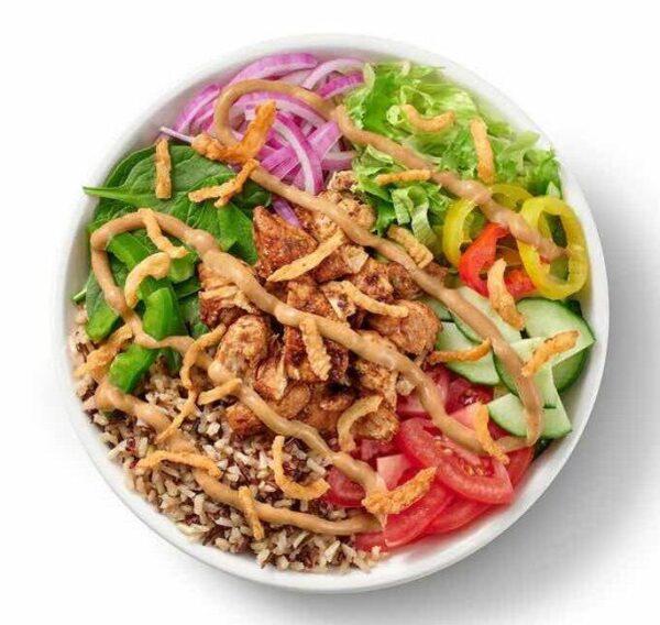 Subway Canada New Jerk Chicken Rice Bowl 2024