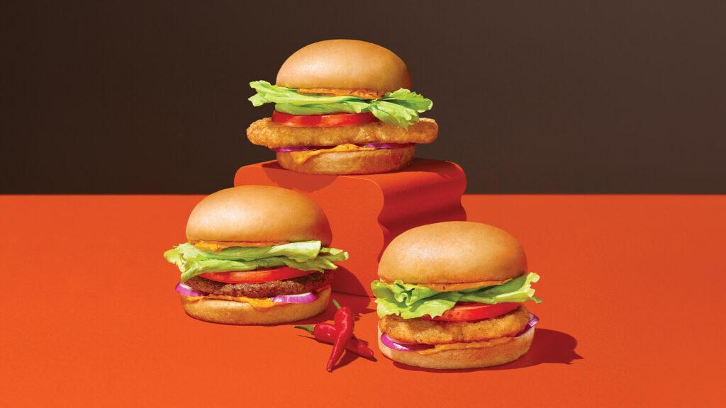 A&W New Spicy Piri Piri Buddy Burgers