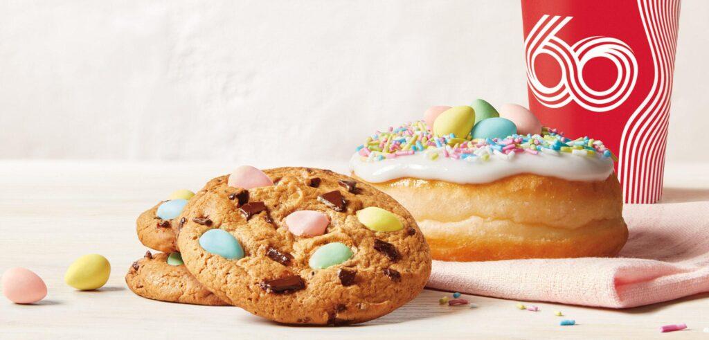 Tim Hortons Cadbury Mini Egg Dream Cookie And Cadbury Mini Egg Dream Donut 2024