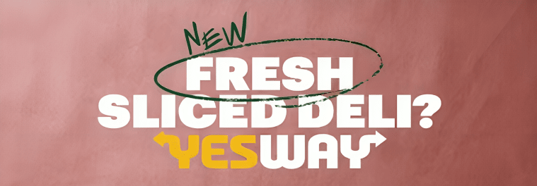 Subway Canada New Fresh Sliced Deli