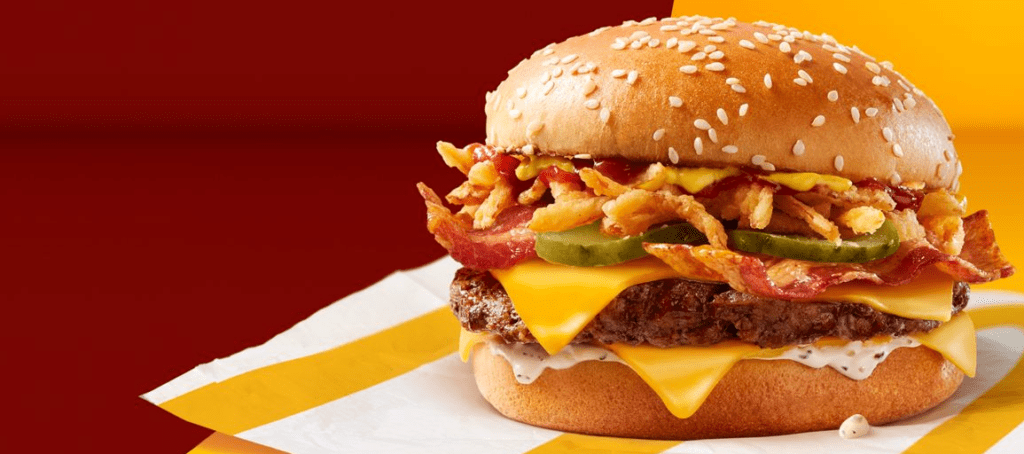 McDonald's Canada Creamy Parmesan & Bacon Quarter Pounder 2024