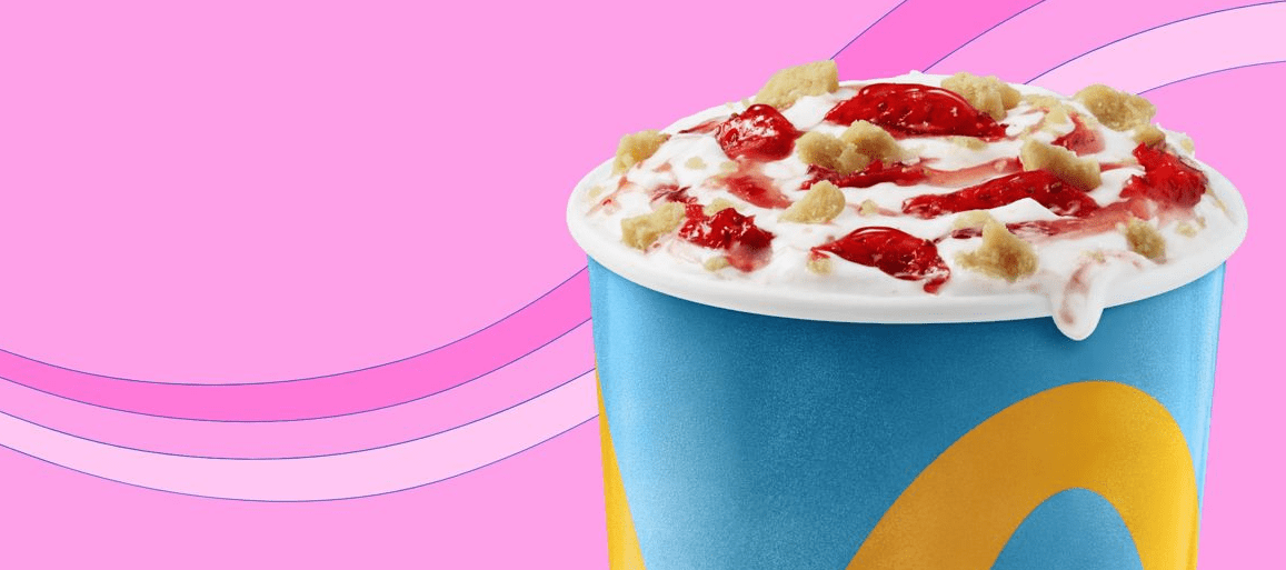 McDonalds Strawberry Cheesecake McFlurry Canada