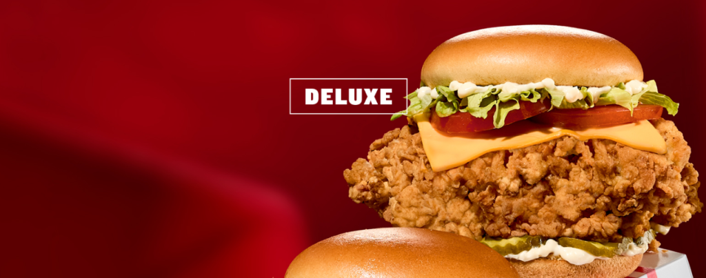 KFC Canada Deluxe Chicken Sandwich
