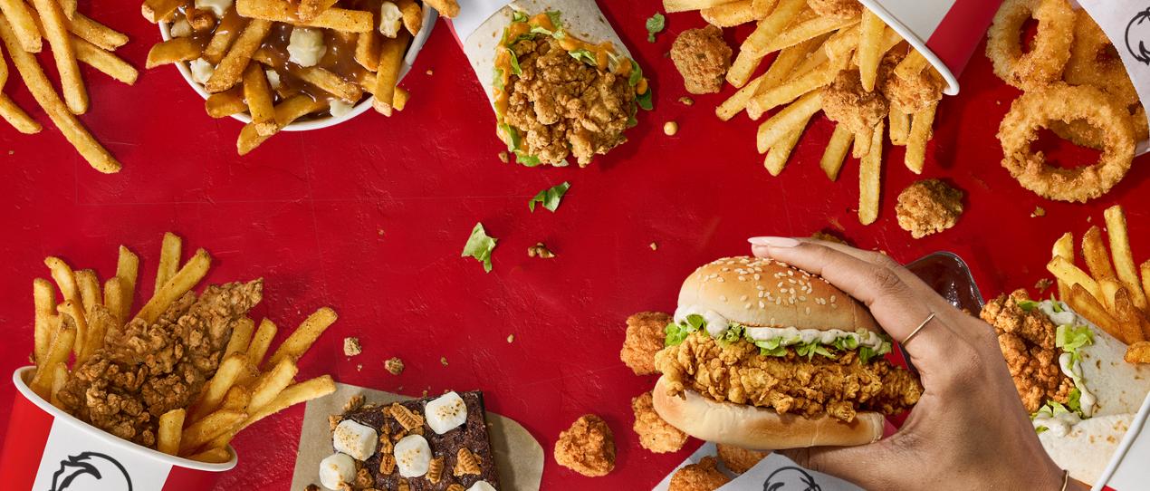 KFC Canada Finger Lickin Good Deals Value Menu 2025