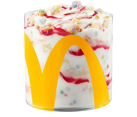 McDonald's Birthday Cake McFlurry