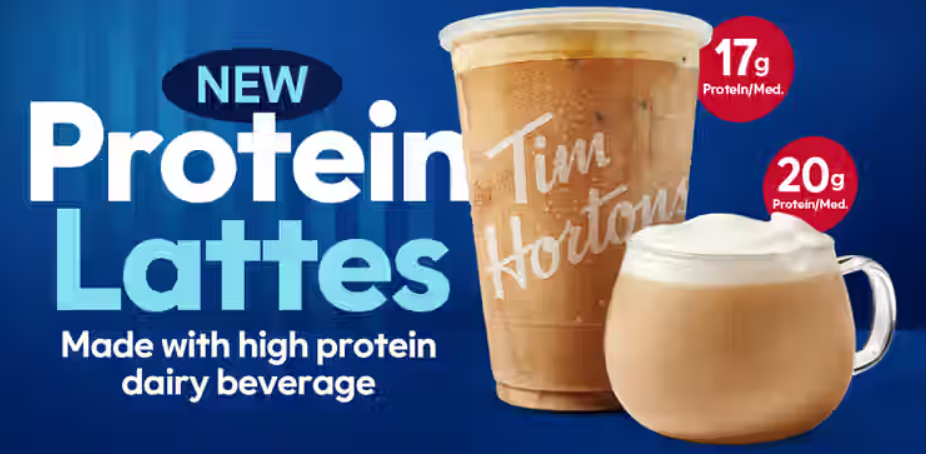 Tim Hortons Brings Back Retro Donuts With Two New Flavours 2 Tim Hortons Protein Latte