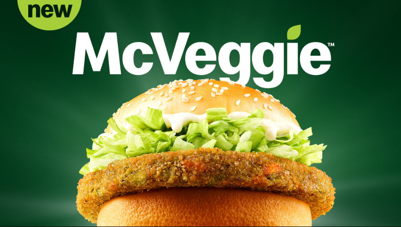 McDonald's Canada Brings Back Peppermint Mocha and Hot Chocolate For 2023 2 McDonald's Canada McVeggie