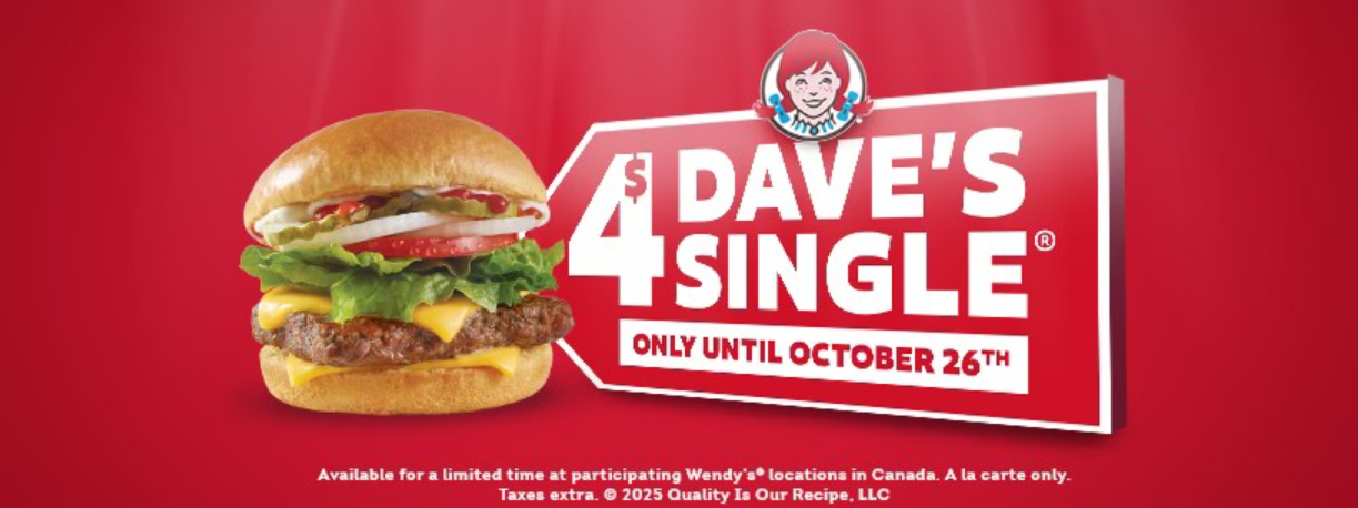 Wendy's Canada Launches The Krabby Patty Kollab 2 Wendy's Canada 4 Dollar Dave's Single