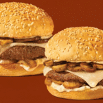 A&W Canada Mushroom Mozzarella Burger 2025
