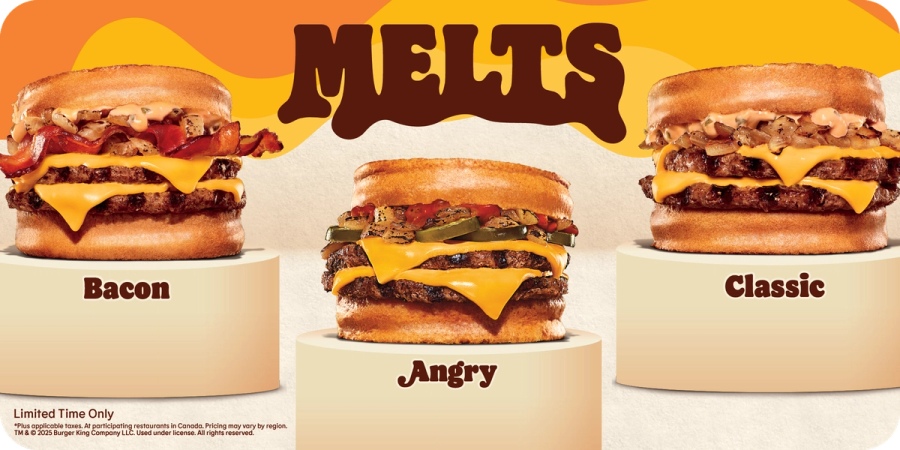 Burger King Canada Melts 2025