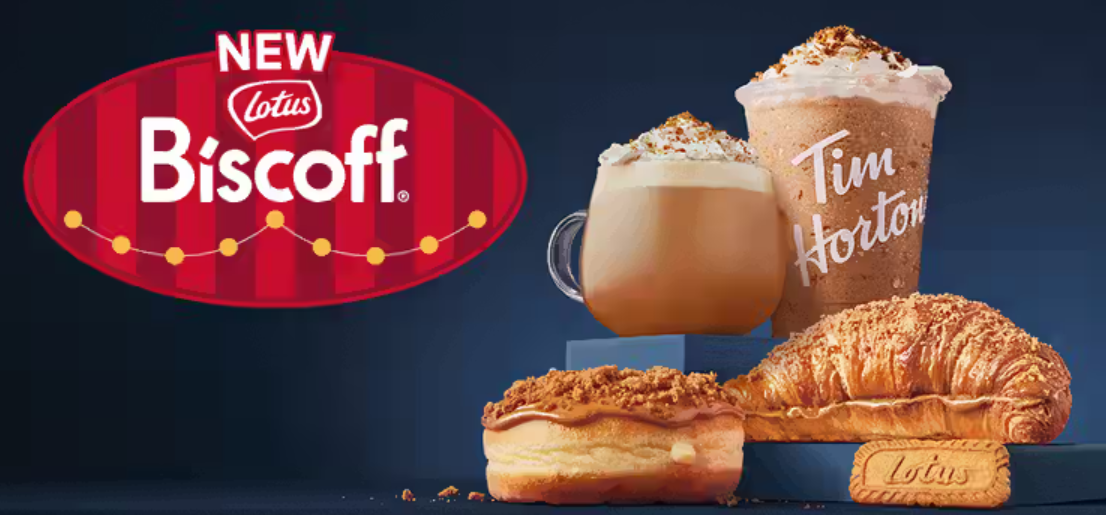 Tim Hortons Biscoff Menu