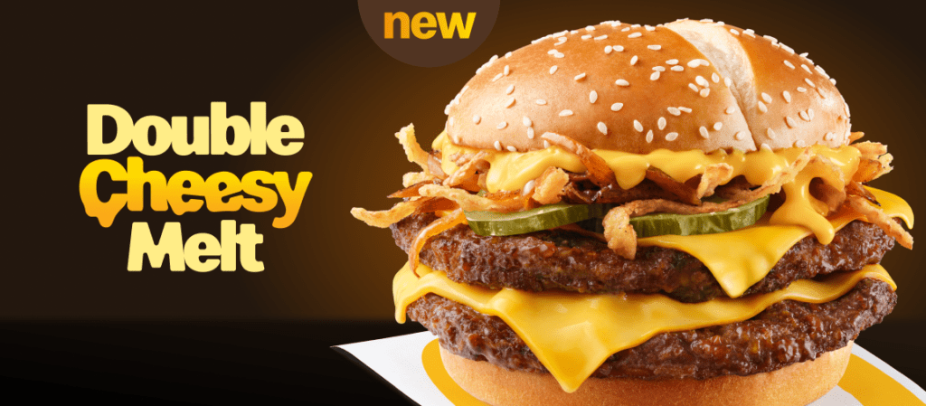 McDonald's Double Cheesy Melt Canada 2026