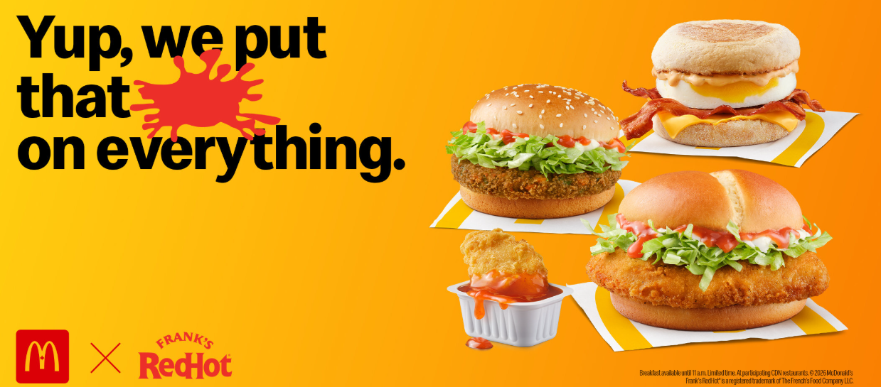 McDonald's Canada x Frank's Red Hot