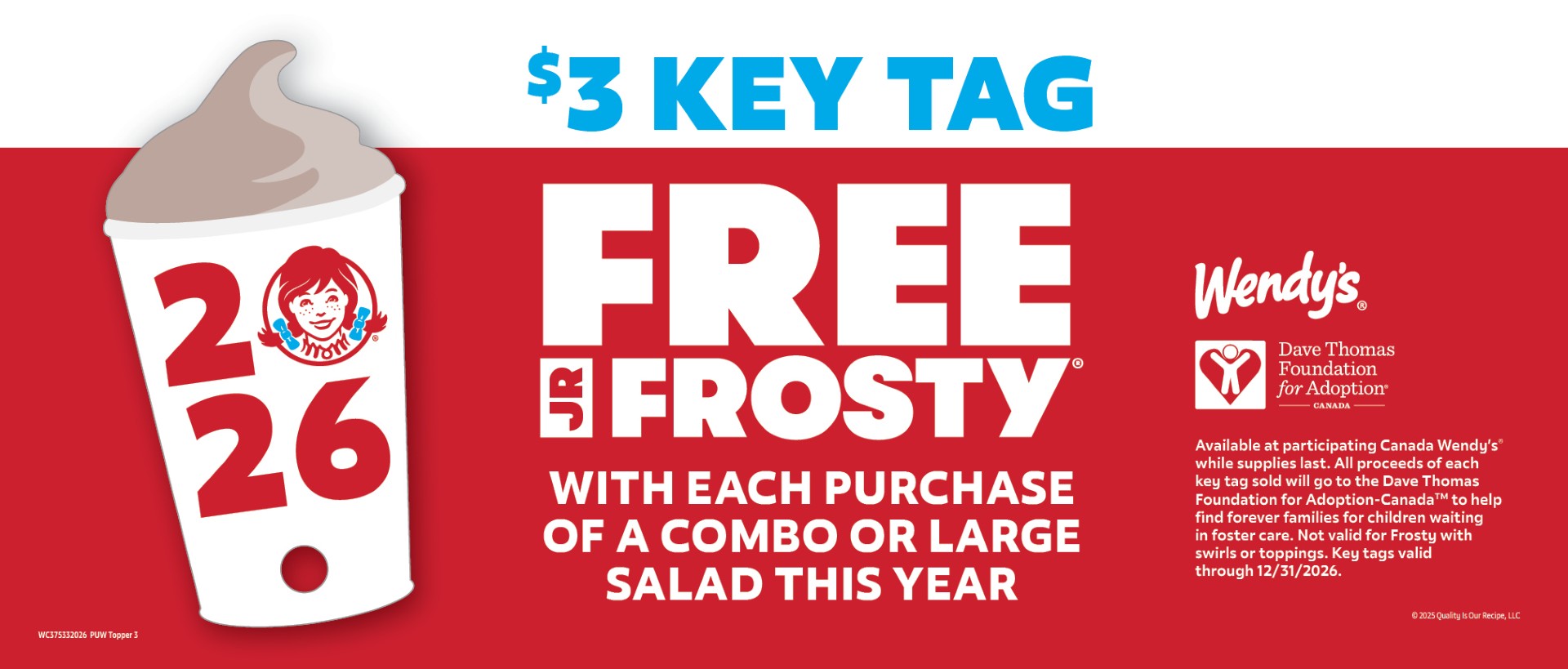 Wendys Free Jr Frosty