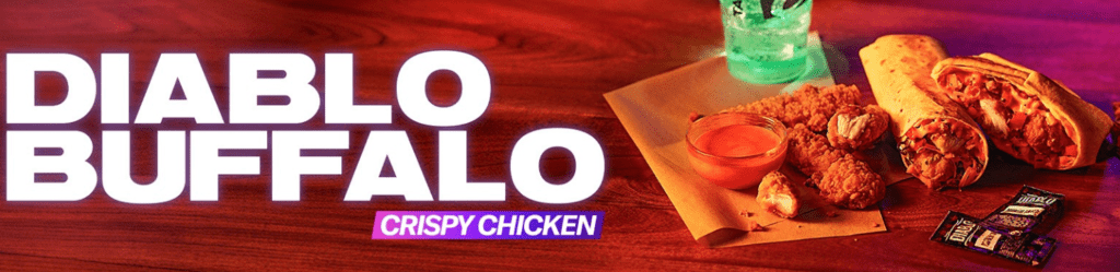 Taco Bell Diablo Buffalo Crispy Chicken